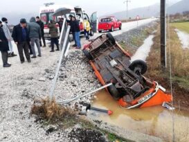 Denizli’de son 1 haftada 111 trafik kazası meydana geldi