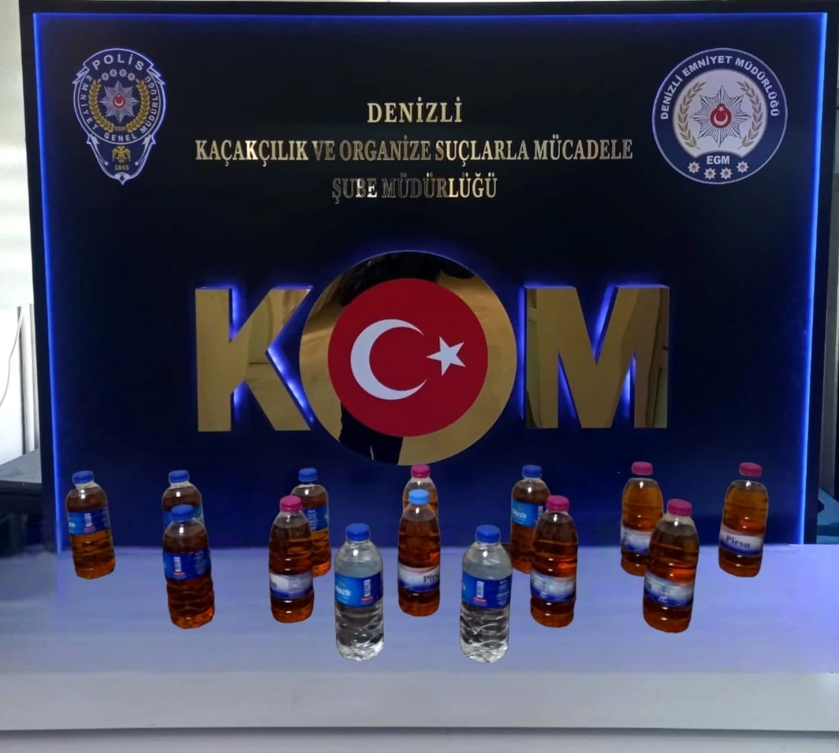 Denizli’de Kaçakçılık Operasyonunda Sigara, İçki ve Tabanca Ele Geçirildi