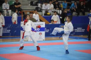 Denizli’de Okul Sporları Karate Yıldızlar ve Küçükler Grup Şampiyonası Tamamlandı