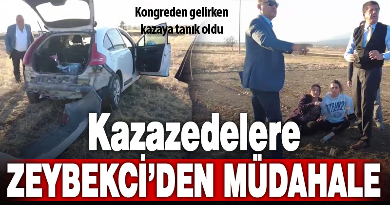 Ak Parti Genel Başkan Yardımcısı Nihat Zeybekci, kazazedelere yardım etti – denizlihaber.com