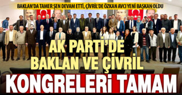 Baklan ve Çivril’de Ak Parti kongreleri tamamlandı – denizlihaber.com