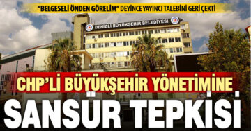 Denizli Büyükşehir’e “sansür girişimi” tepkisi – denizlihaber.com