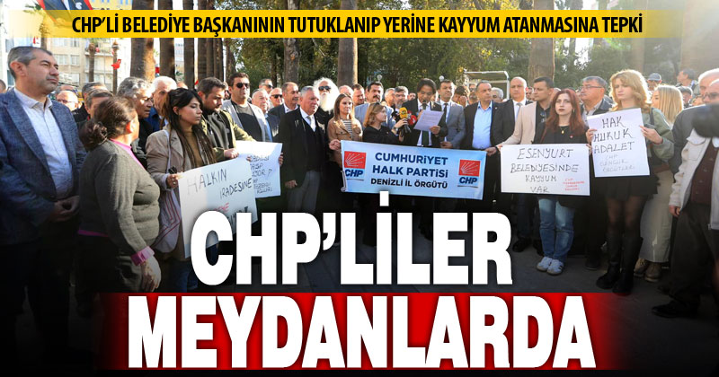 CHP’liler Denizli’de Esenler eylemi yaptı – denizlihaber.com