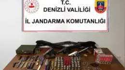 Denizli’de Silah Kaçakçılığı Operasyonu: Çok Sayıda Silah ve Mühimmat Ele Geçirildi