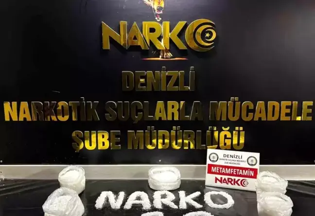 Denizli’de Uyuşturucu Operasyonu: 5 Kilogram Metamfetamin Ele Geçirildi