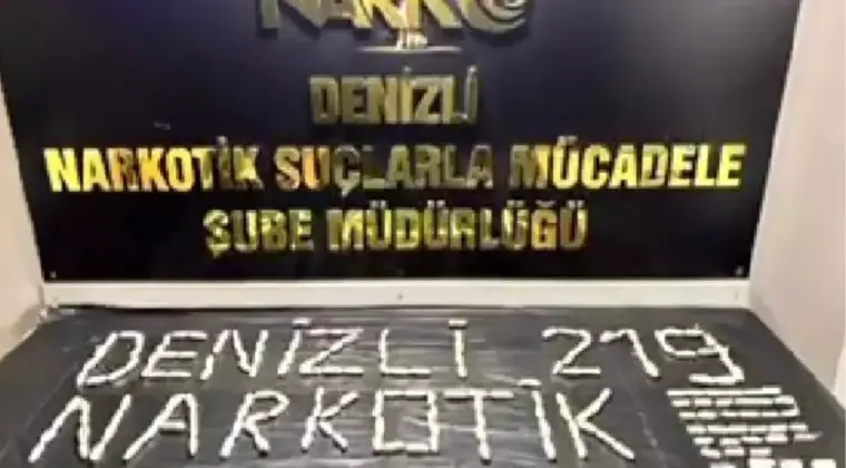 Denizli’de Uyuşturucu Kuryesi Yakalandı