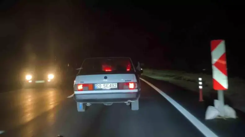 Denizli’de Tehlikeli Sürüşe Ceza