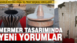 Doğal taşta modern tasarımlara ödüller
