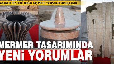 Doğal taşta modern tasarımlara ödüller