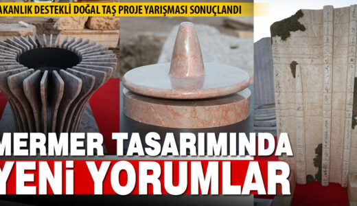 Doğal taşta modern tasarımlara ödüller