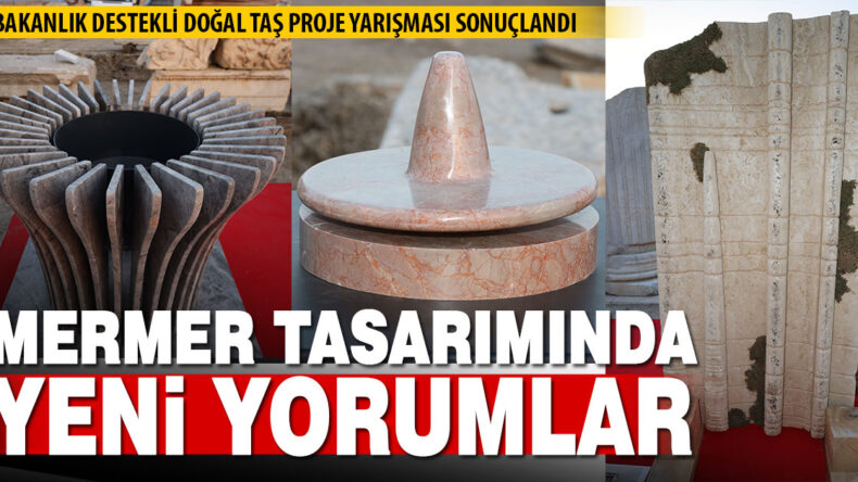 Doğal taşta modern tasarımlara ödüller
